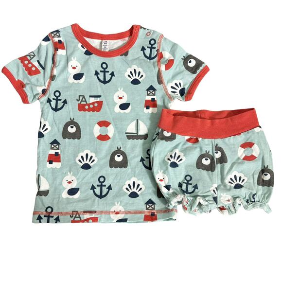 Maxomorra Nautical Outfit - Picture 1 of 6